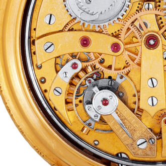 Swiss watch with Grande and Petite Sonnerie Circa 1869