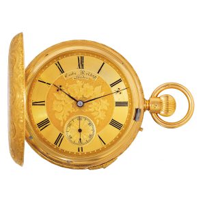 Swiss watch with Grande and Petite Sonnerie Circa 1869