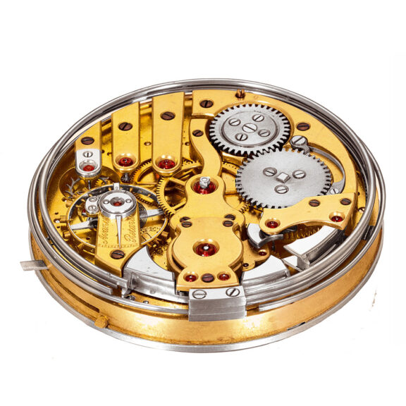 Swiss 18k gold carillon minute repeating watch Circa 1915 Swiss 18k gold carillon minute repeating watch Circa 1915