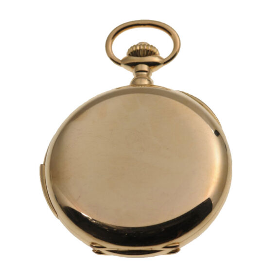 Swiss fine and rare minute repeating full hunter Circa 1885 Swiss fine and rare minute repeating full hunter Circa 1885