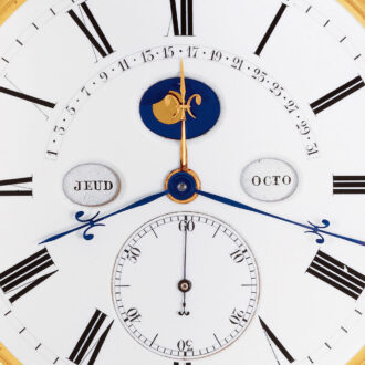 Very fine Swiss gold perpetual calendar watch Circa 1875