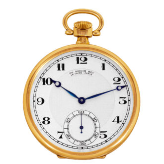 Slim Swiss gold dress presentation lever watch Circa 1935