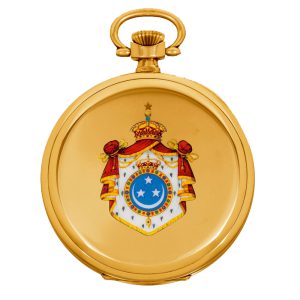 Slim Swiss gold dress presentation lever watch Circa 1935