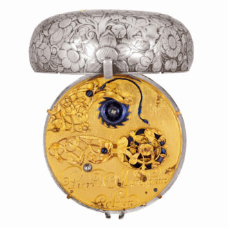 French silver pre hairspring verge with triple date Circa 1660 French silver pre hairspring verge with triple date Circa 1660French silver pre hairspring verge with triple date Circa 1660