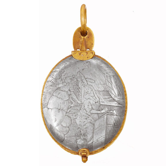 French or German silver self strike verge watch Circa 1600 French or German silver self strike verge watch Circa 1600