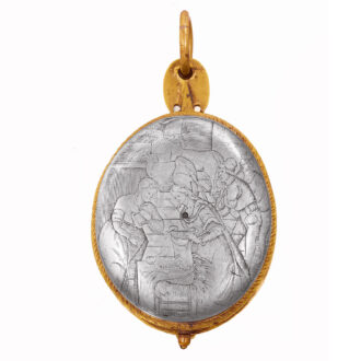French or German silver self strike verge watch Circa 1600 French or German silver self strike verge watch Circa 1600