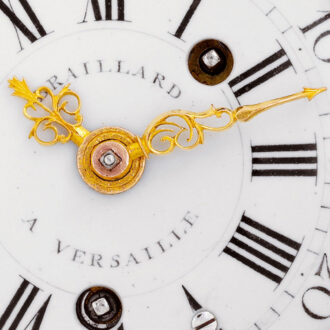 French gold quarter repeating and striking verge Circa 1760