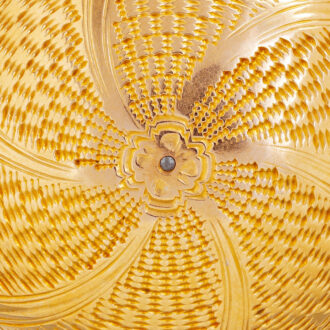 French gold quarter repeating and striking verge Circa 1760