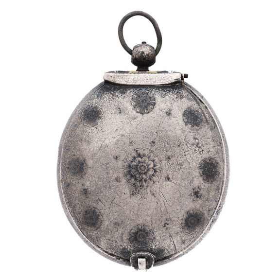 Early Turkish silver egg shape pre balance spring watch Circa 1650 Early Turkish silver egg shape pre balance spring watch Circa 1650