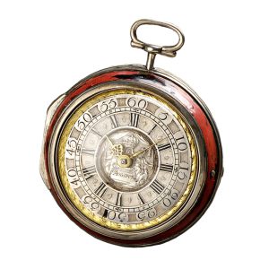 German silver pare cased verge pocket watch Circa 1720