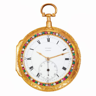 Extremely rare English 'six day duration' watch Circa 1790