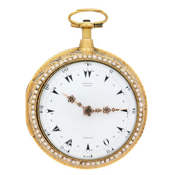 English clock watch verge for the Turkish market Circa 1795 English clock watch verge for the Turkish market Circa 1795