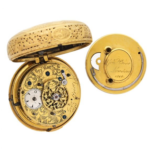English clock watch verge for the Turkish market Circa 1795 English clock watch verge for the Turkish market Circa 1795