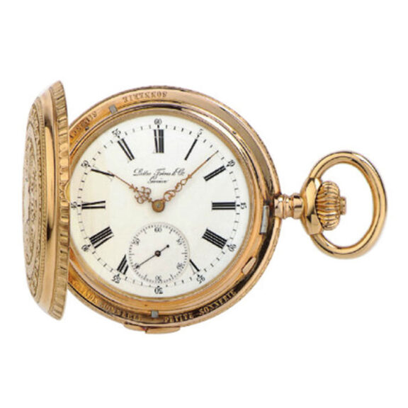 Swiss repeater with "Petite Sonnerie" and "Grande Sonnerie" circa 1880