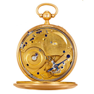French gold quarter repeater with grande sonnerie Circa 1809 French gold quarter repeater with grande sonnerie Circa 1809