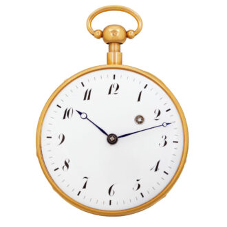 Fine Swiss gold quarter repeating pocket watch Circa 1810
