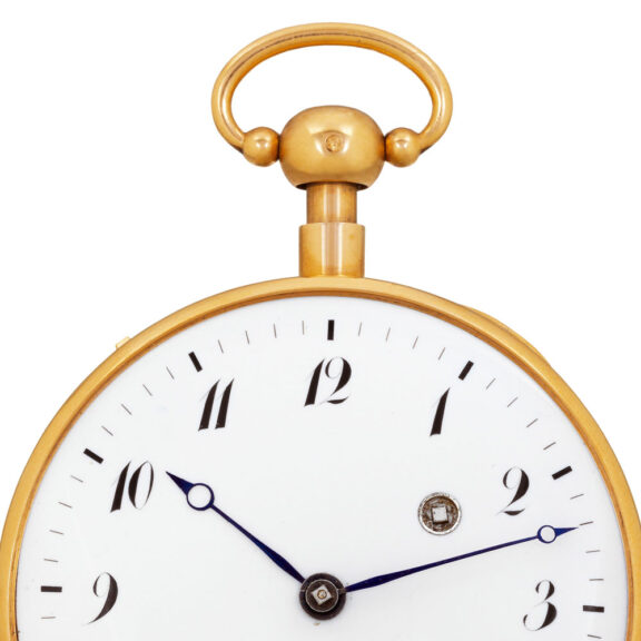 Fine Swiss gold quarter repeating pocket watch Circa 1810 Fine Swiss gold quarter repeating pocket watch Circa 1810
