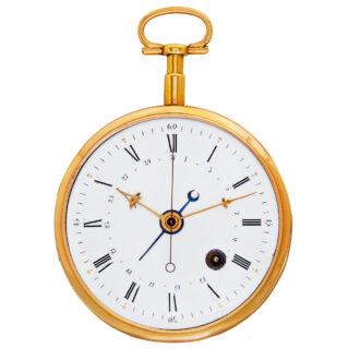 Swiss gold watch with date for the Chinese market Circa 1800