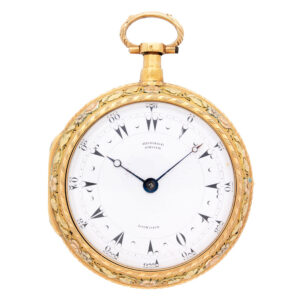 English 18K gold quarter repeater for the Turkish market Circa 1800