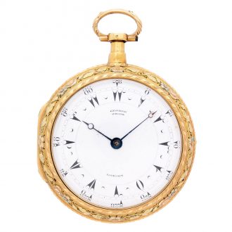 English 18K gold quarter repeater for the Turkish market Circa 1800