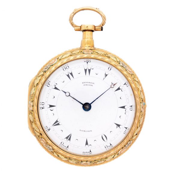English 18K gold quarter repeater for the Turkish market Circa 1800