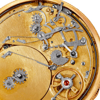 Swiss musical striking and repeating cylinder watch Circa 1820