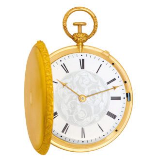 Swiss gold quarter repeating special lever watch Circa 1830