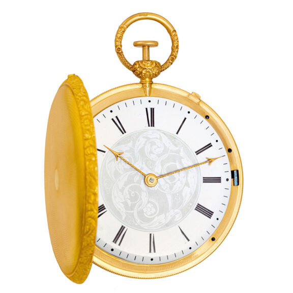 Swiss gold quarter repeating special lever watch Circa 1830