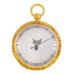 Watch with digital hours and wondering minutes Circa 1830