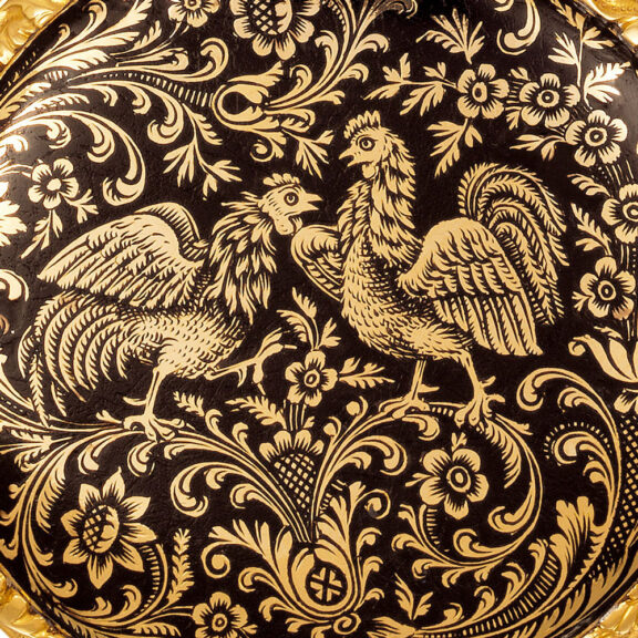 Watch with digital hours and wondering minutes Circa 1830 Watch with digital hours and wondering minutes Circa 1830