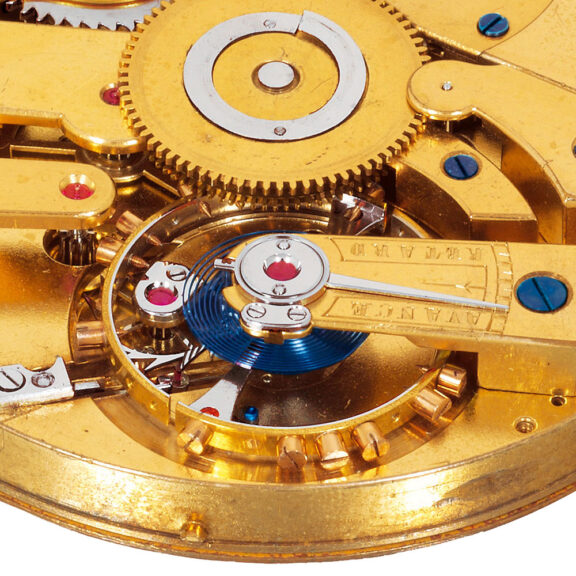 Swiss gold watch with montre à tact and calendar Circa 1870 Swiss gold watch with montre à tact and calendar Circa 1870Swiss gold watch with montre à tact and calendar Circa 1870