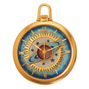 Swiss gold center seconds self-winding dress watch Circa 1952