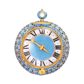 Rare French gold pre-hairspring verge watch Circa 1650