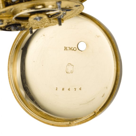 American pair cased pocket watch with chatelaine Circa 1840 American pair cased pocket watch with chatelaine Circa 1840