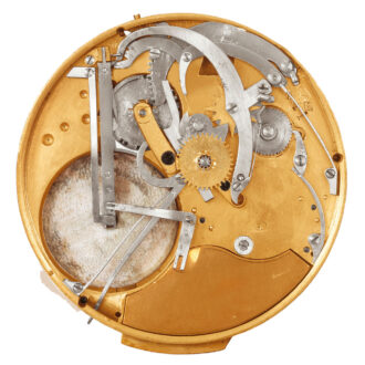 Exceptional Swiss gold quarter repeating automaton Circa 1820