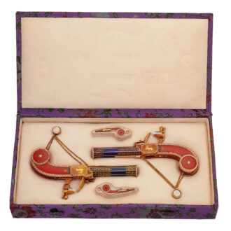 Swiss 18K gold combined form watch and perfume sprinklers Circa 1806