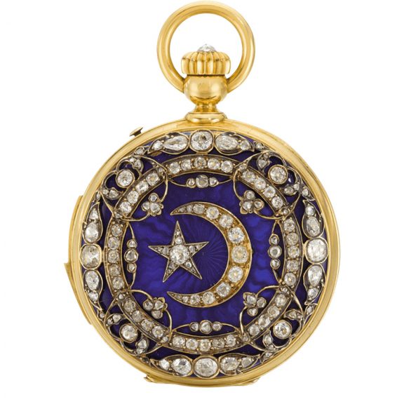 Swiss hunting cased minute repeating keyless lever watch Circa 1865 Swiss hunting cased minute repeating keyless lever watch Circa 1865