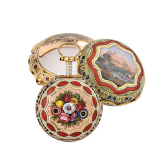 English triple cased verge made for the Ottoman market Circa 1815