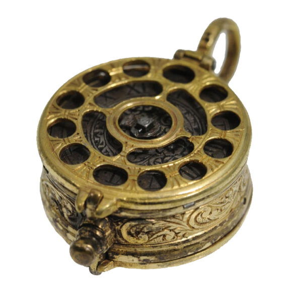 German miniature Renaissance pendant watch Circa 1560 German miniature Renaissance pendant watch Circa 1560