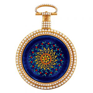 English gold enamel watch for the Chinese market Circa 1830
