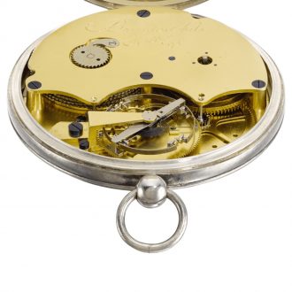 Unique Swiss oversized six minute tourbillon chronometer Circa 1816