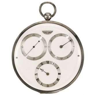 Unique Swiss oversized six minute tourbillon chronometer Circa 1816