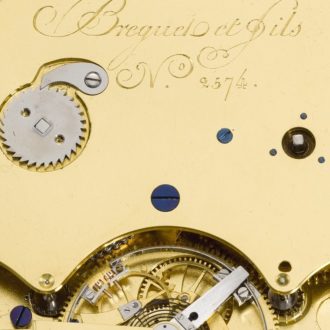 Unique Swiss oversized six minute tourbillon chronometer Circa 1816