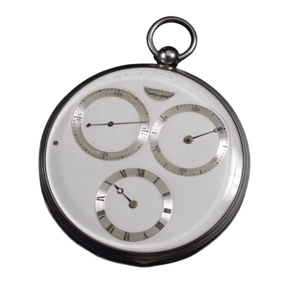 Unique Swiss oversized six minute tourbillon chronometer Circa 1816 Unique Swiss oversized six minute tourbillon chronometer Circa 1816