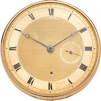 French 18k gold quarter repeating pocket watch Circa 1797