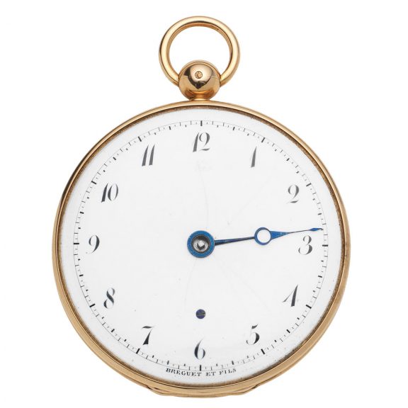 French gold open faced Souscription pocket watch Circa 1822