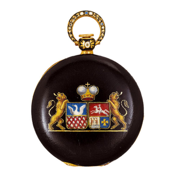 Very fine and small Swiss gold cylinder watch Circa 1830