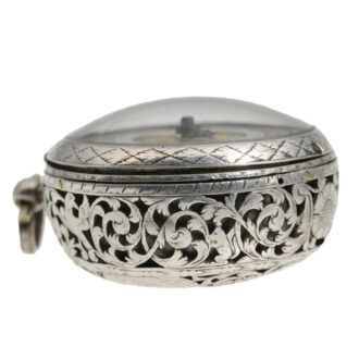 French silver self striking verge pocket watch Circa 1640