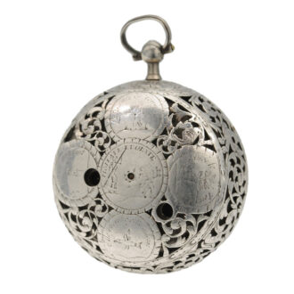 French silver self striking verge pocket watch Circa 1640