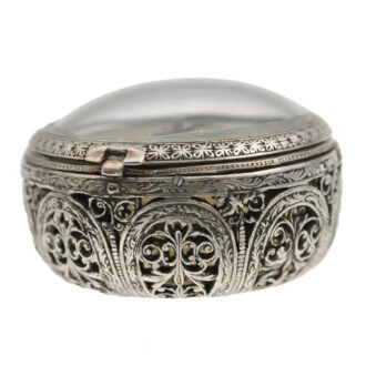 German silver verge pocket watch with alarm Circa 1675 German silver verge pocket watch with alarm Circa 1675